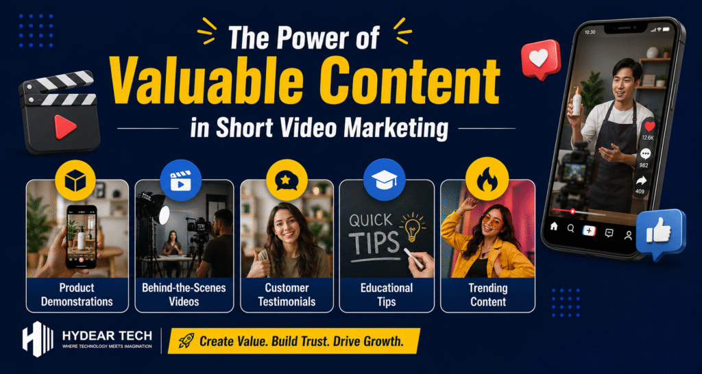 Create Engaging and Valuable Content Hydear Tech