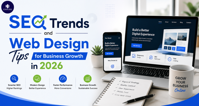 SEO Trends and Web Designing Tips for Business Growth in 2026