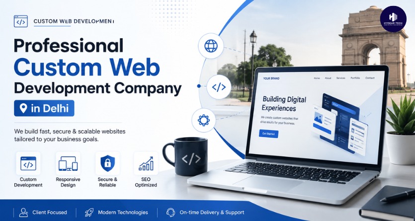 Professional Custom Web Development Company in Delhi
